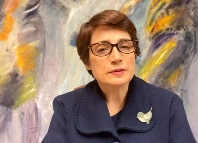 Die iranische Anwältin Nasrin Sotoudeh erhält den HeldinnenAward 2023 der Alice-Schwarzer-Stiftung.